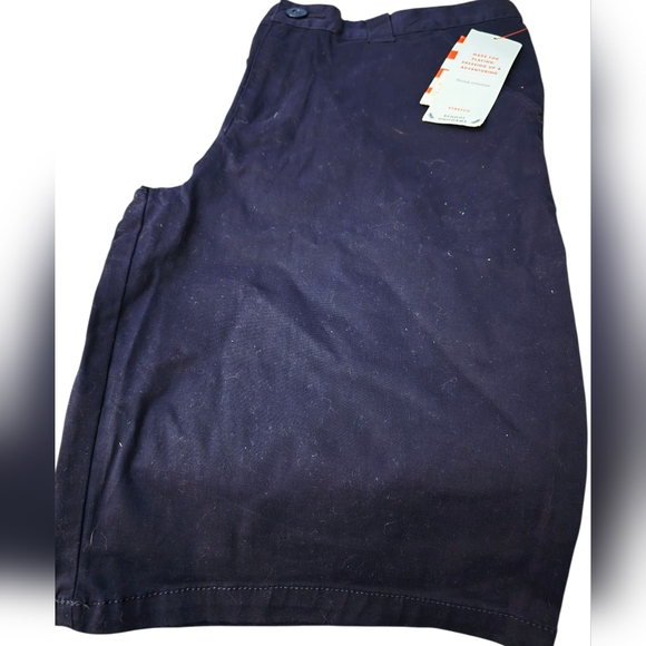 New Girls Cat & Jack Navy Blue Uniform Shorts. Sz. 16. - Picture 1 of 4